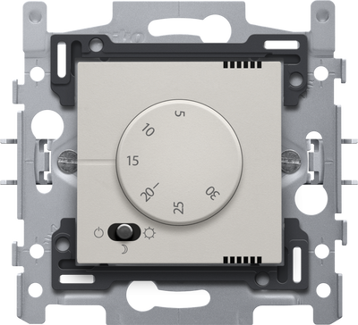 Elektroniczny termostat, kolor light grey