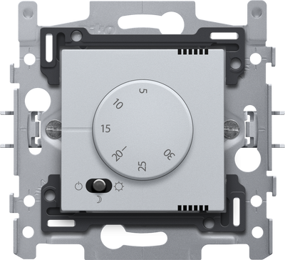 Elektroniczny termostat, kolor sterling