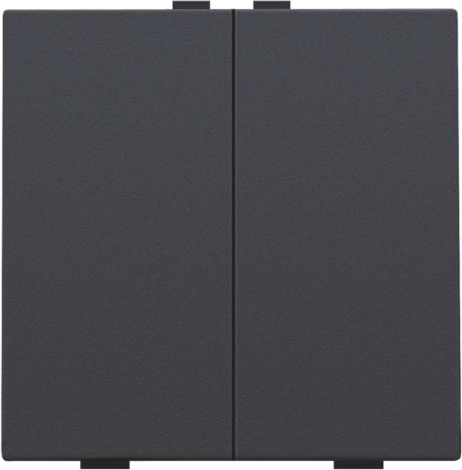 Przycisk 2-krotny do Niko Home Control kolor anthracite