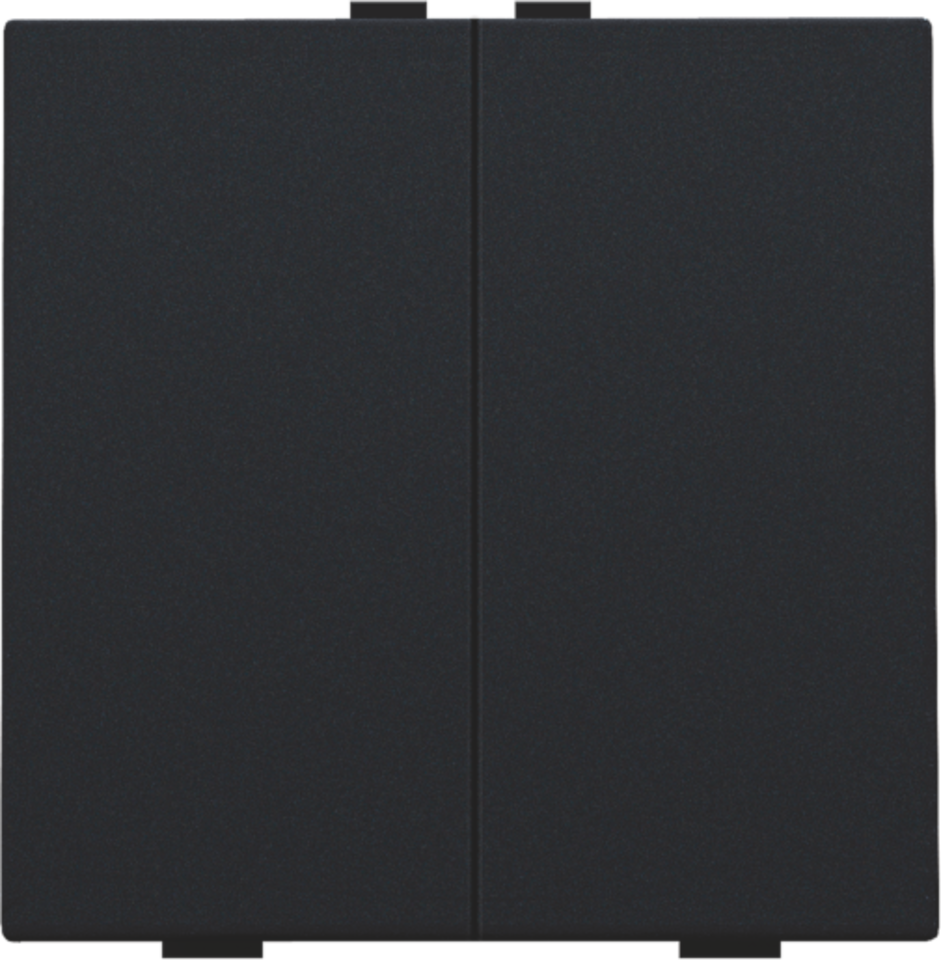 Przycisk 2-krotny do Niko Home Control kolor black coated