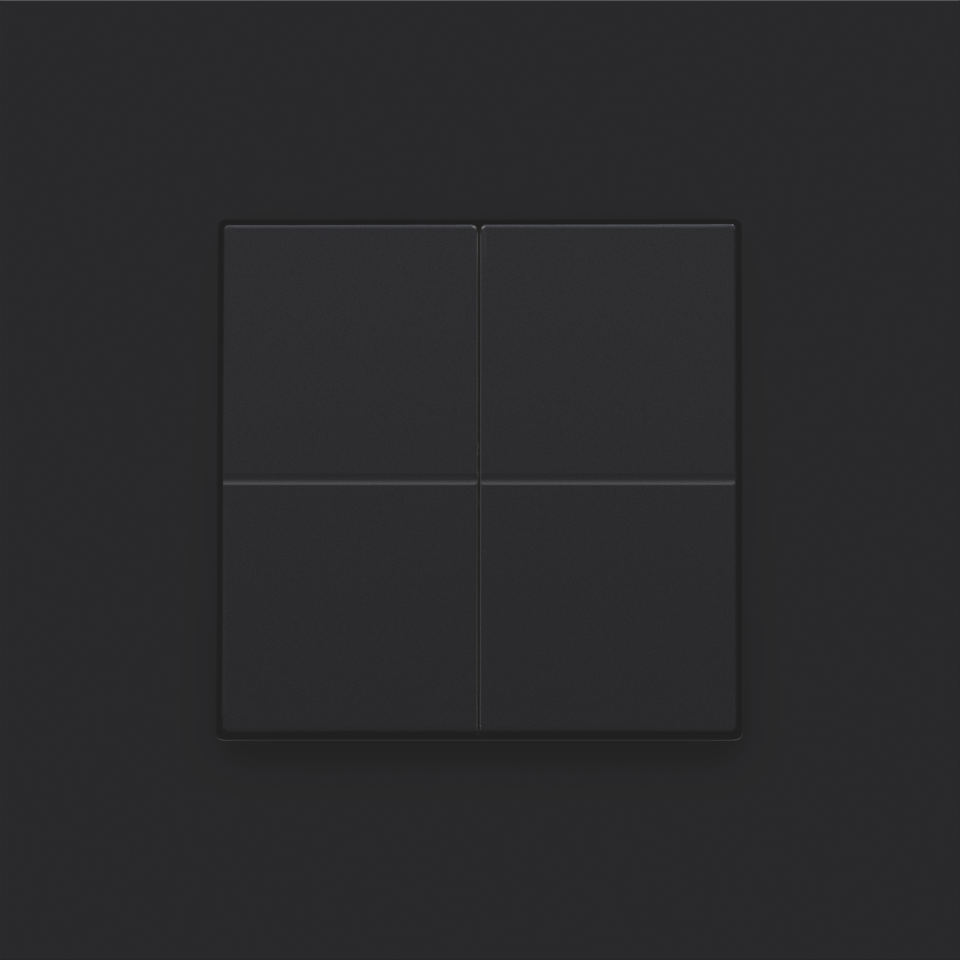 Ściemniacz Niko do systemu Hue, Pure black steel