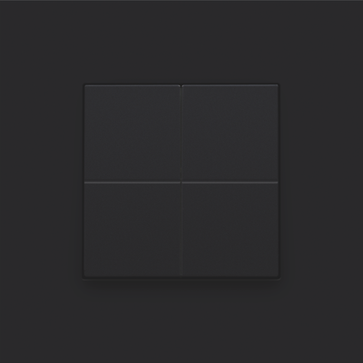 Ściemniacz Niko do systemu Hue, Pure black steel