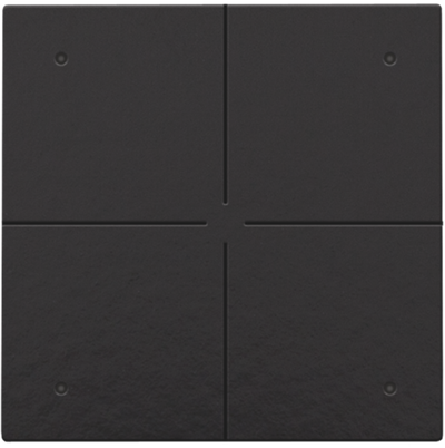 Przycisk 4-krotny z diodą LED do Niko Home Control, kolor piano black 