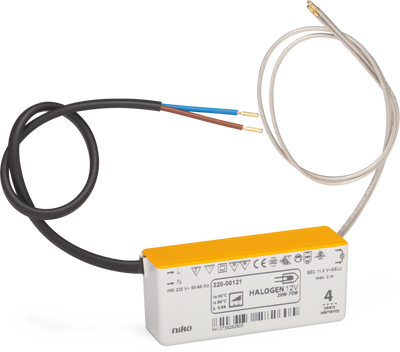 Kompaktowy (nieodlewany) elektroniczny transformator 70 W z połączenia