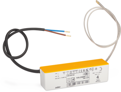Kompaktowy (nieodlewany) elektroniczny transformator 105 W z połączeni