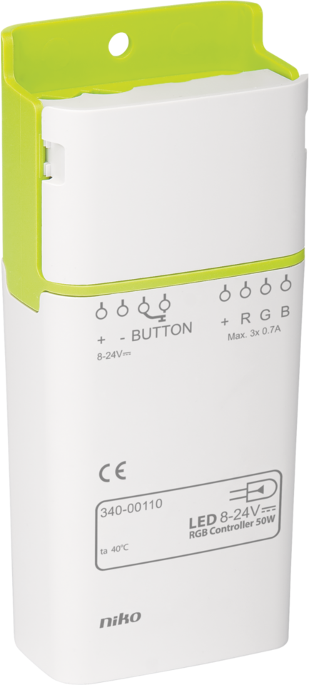 Sterownik RGB, 8–24 V DC, maks. 50 W