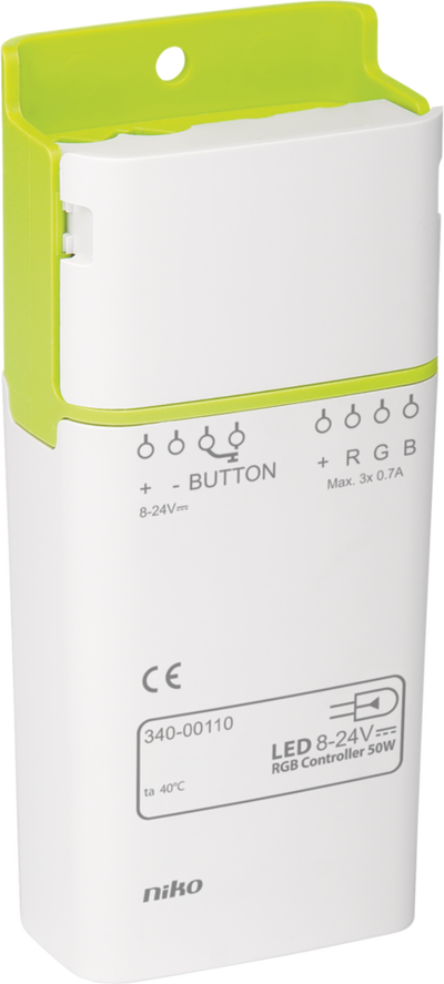 Sterownik RGB, 8–24 V DC, maks. 50 W