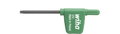 Wiha Klucze trzpieniowe z rękojeścią w kształcie chorągiewki TORX® oksydowany chemicznie T10 x 74 mm (03729)