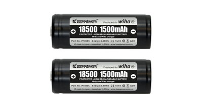 Wiha Zestaw akumulatorów 18500 Li-Ion 2 szt. wraz z pudełkiem (41914)