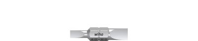 Wiha Zestaw podwójnych bitów płaskie (4,0/6,0) 10-cz. wraz z kasetą (43858)