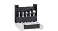 Wiha Bitowy pogłębiacz stożkowy zestaw 1/4" 5-cz. w kasecie (28027)