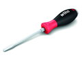 Wiha Wkrętak SoftFinish płaski z trzonem sześciokątnym na całej długości i masywnym kołpakiem stalowym 3.5 mm x 75 mm (03223)