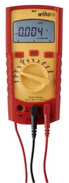Wiha Multimetr cyfrowy do 1000 V AC, CAT IV w zestawie 2 baterie AAA (45215)
