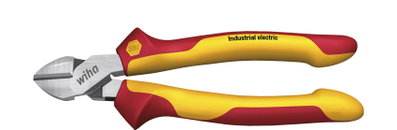 Wiha Wzmocnione szczypce do cięcia bocznego Industrial electric z funkcją DynamicJoint® 160 mm, 6 1/2" (43459)