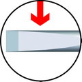 Wiha Wkrętak SoftFinish sześciokątny z trzonem sześciokątnym 3.0 mm x 75 mm (26191)