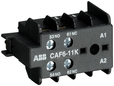 CAF611K CONT AUX. FRONT. 1+1 paraf.