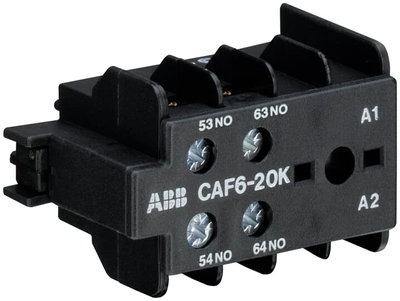 CAF6-20K CONT AUX. FRONT. 2+0 paraf.