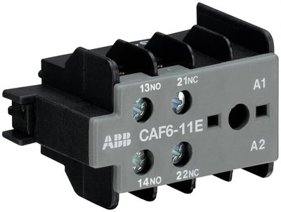 CAF6-11E CONT AUX. FRONT. 1+1 paraf.