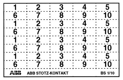 ETIQUETA BS121-160