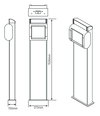 Pedestal para eNext / ePark