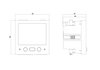 Analisador de redes painel 96 x 96