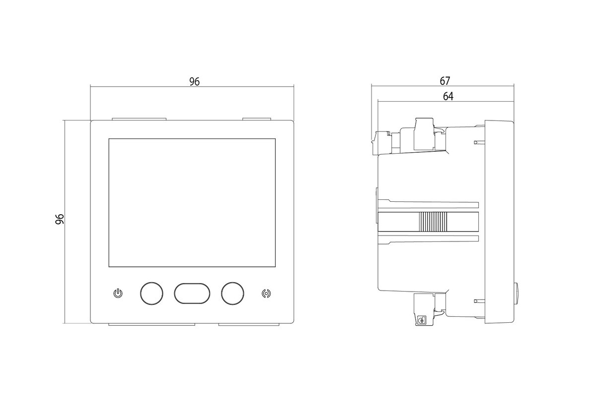 Analisador de redes painel 96 x 96 – Imagem 5 de 5