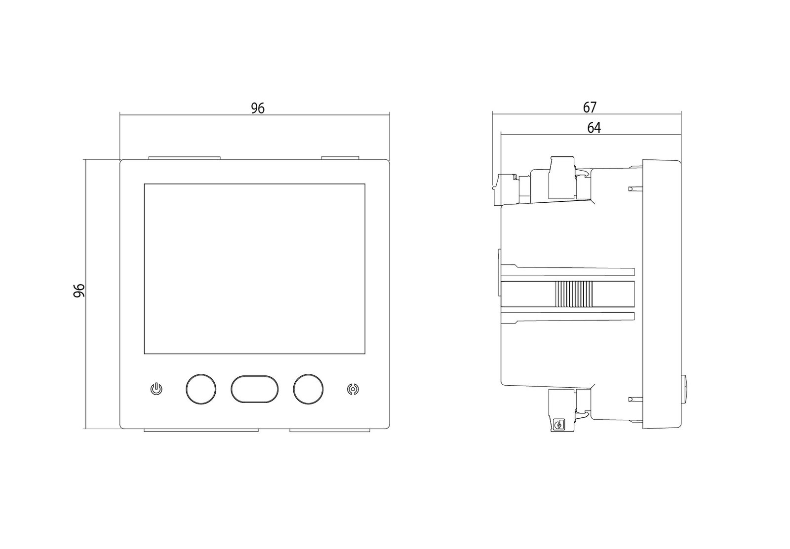 Analisador de redes painel 96 x 96 – Imagem 5 de 5