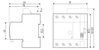 REC4-EV-4P-40-30, Interruptor Diferencial tipo A+6mAdc com religação para VE