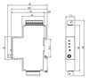 Conversor LoRa para RS-485 / Ethernet com alimentação em CC