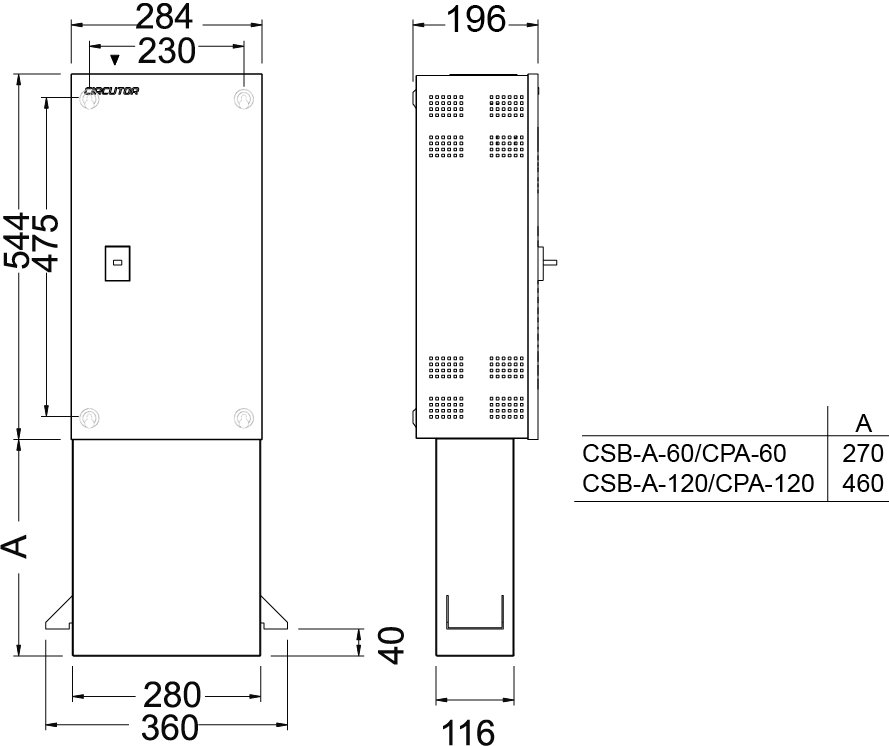 Condensador fixo com proteção automática – Imagem 2 de 2