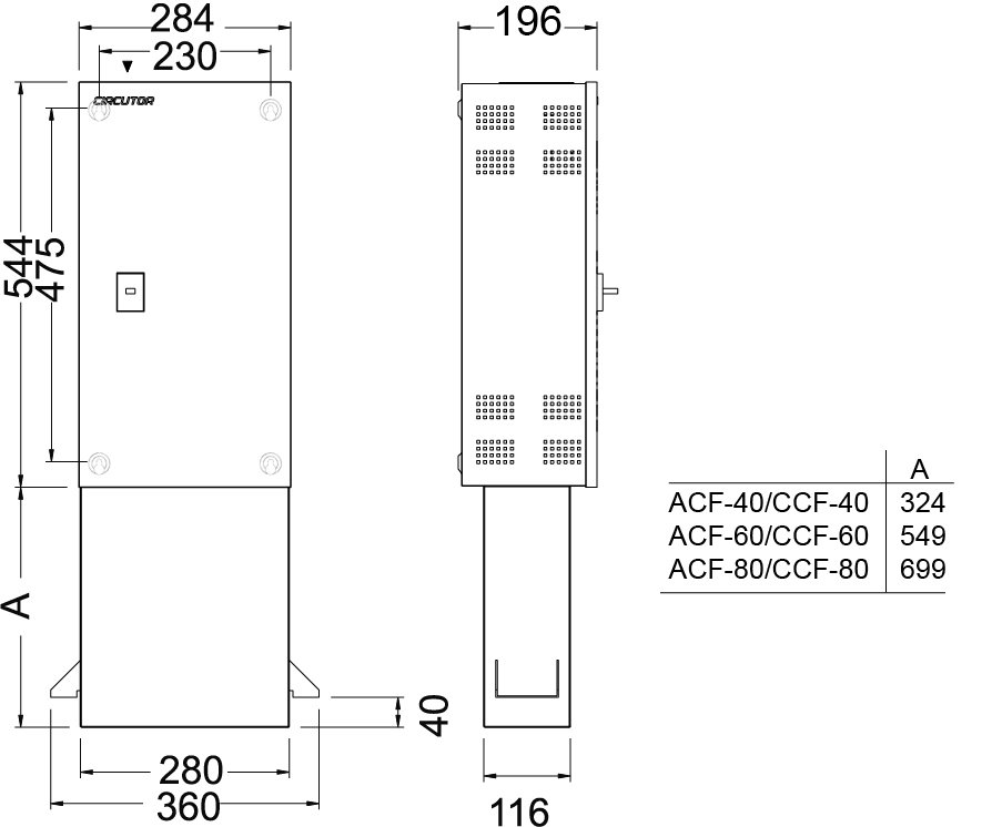 Condensador fixo com proteção por fusível e contator – Imagem 2 de 2