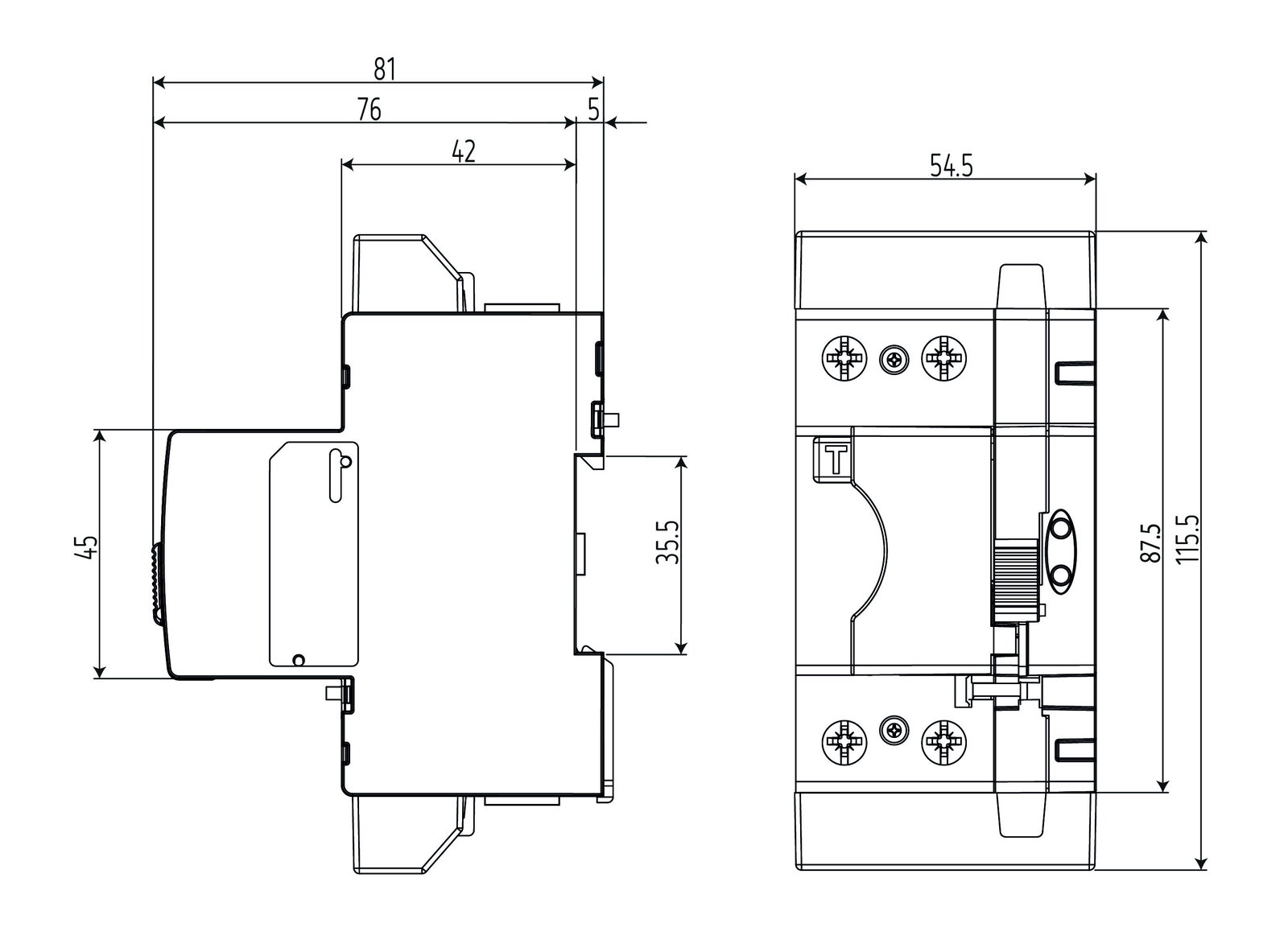 Interruptor diferencial auto-rearmável, tipo A – Imagem 5 de 5