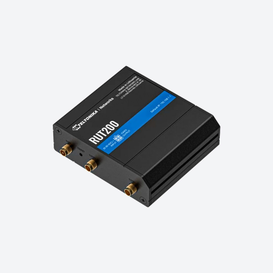 Modem router Router 4G com comunicações Ethernet