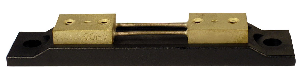 Shunts para medição de corrente contínua