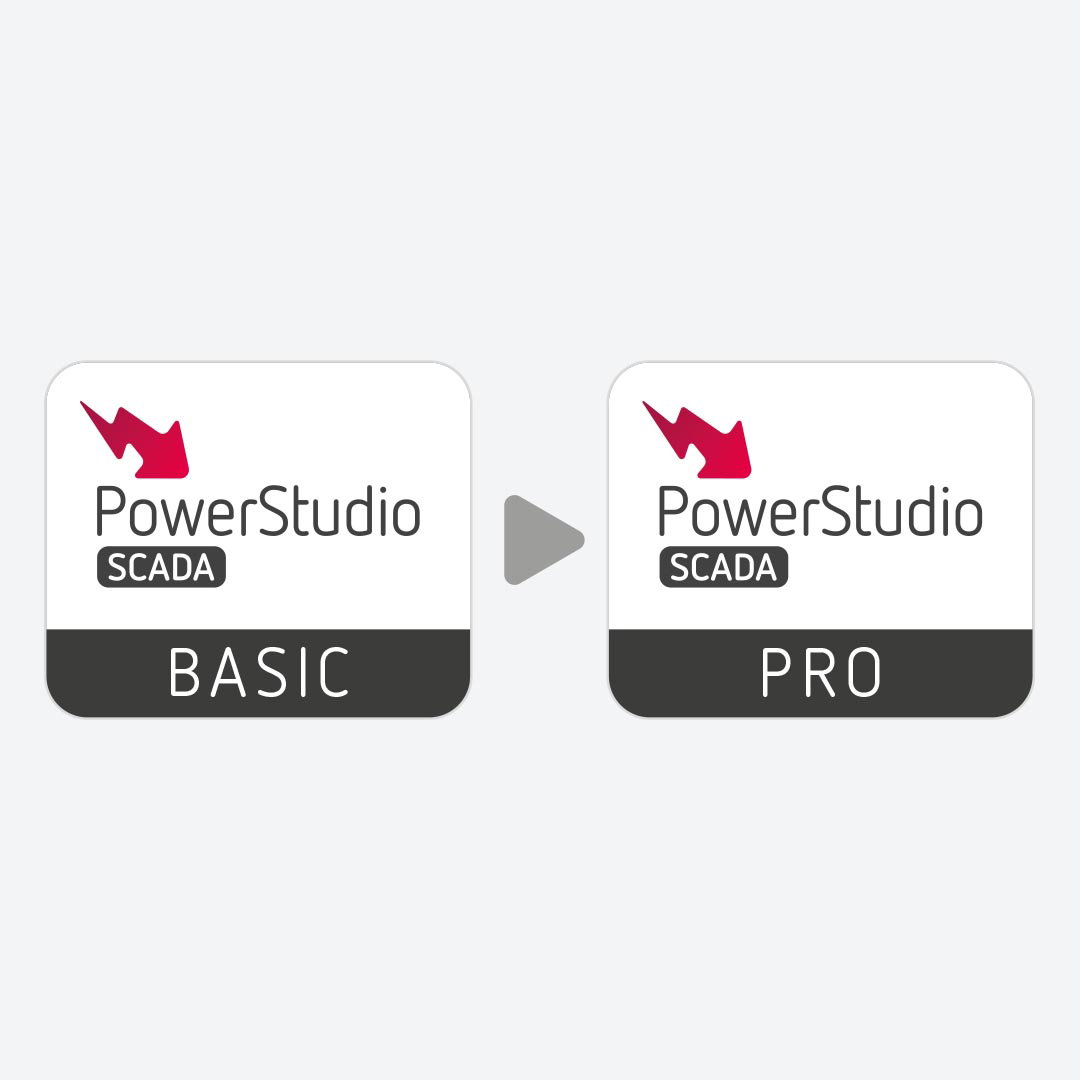 Atualização do PowerStudio SCADA Basic para o PowerStudio SCADA Pro