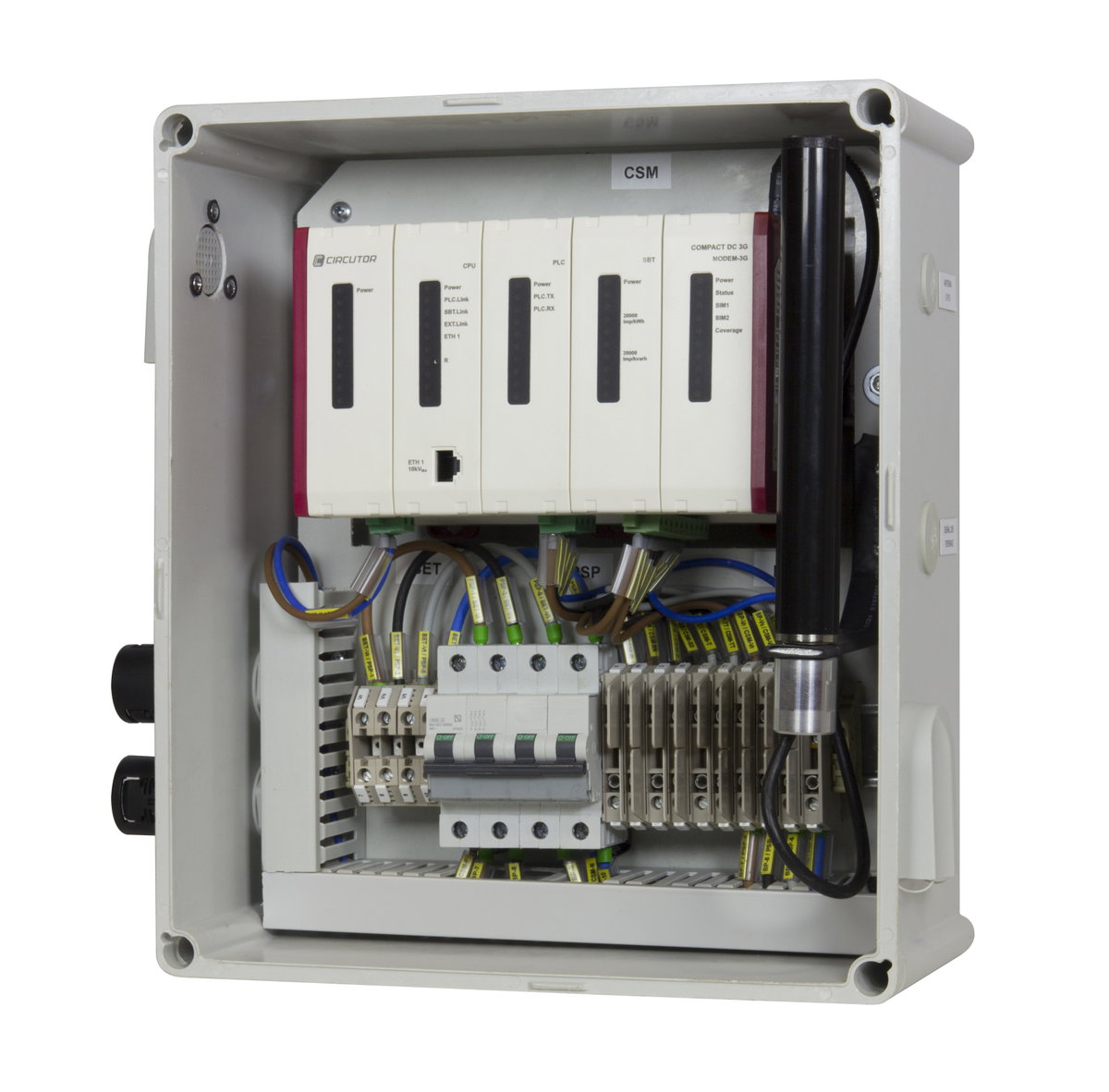 Armários com telegestão PRIME interior