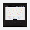 Analisador de redes painel com registo de eventos de qualidade e transitórios Certificado de Calibración de acordo com a Classe A (IEC 61000-4-30 Ed.