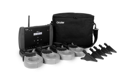Analisador de redes portátil trifásico com registo de eventos de qualidade e transitórios