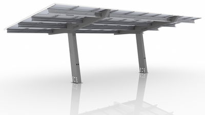 Dossel simples com integração de um ponto RVE na parte lateral do pé