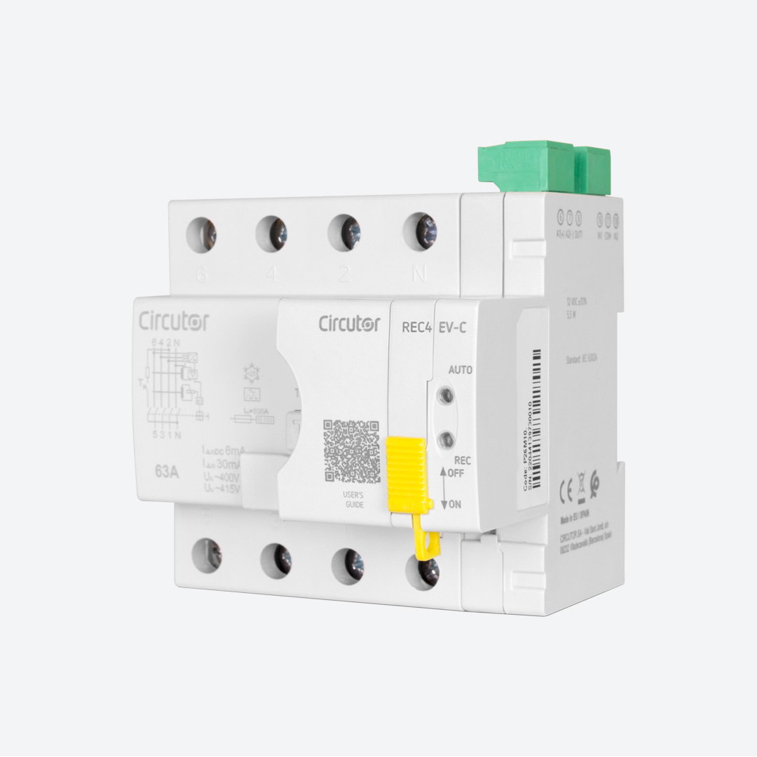 Interruptor diferencial auto-rearmável com contacto de saída, 4 polos – Imagem 4 de 5