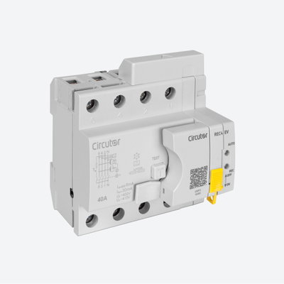 REC4-EV-4P-63-30, Interruptor Diferencial tipo A+6mAdc com religação para VE