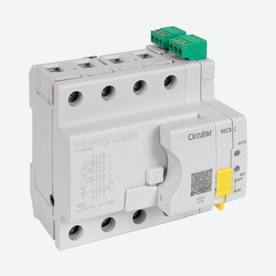 Interruptor diferencial com sistema de religação, tipo B