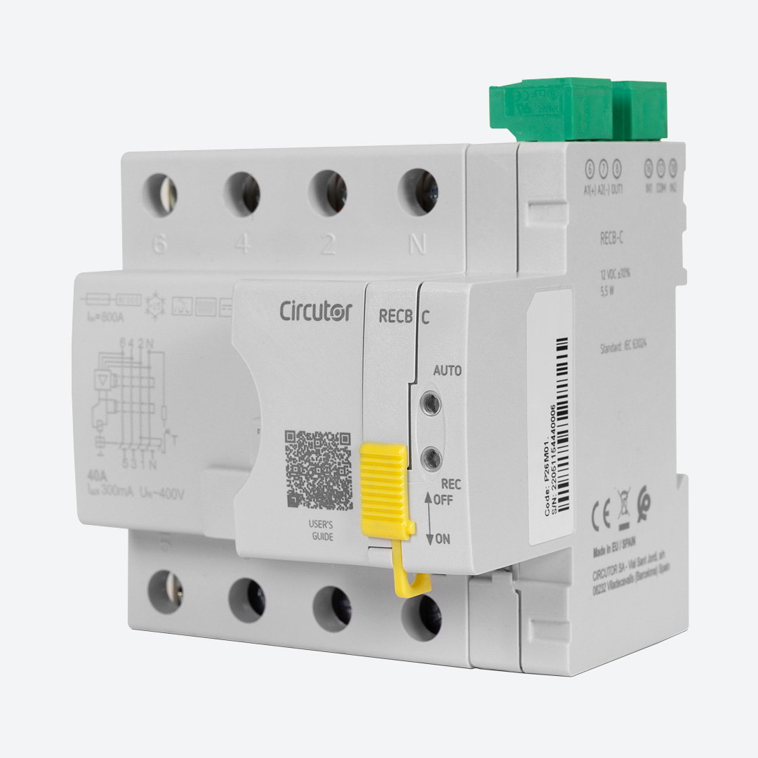 Interruptor diferencial com sistema de religação, tipo B – Imagem 4 de 5