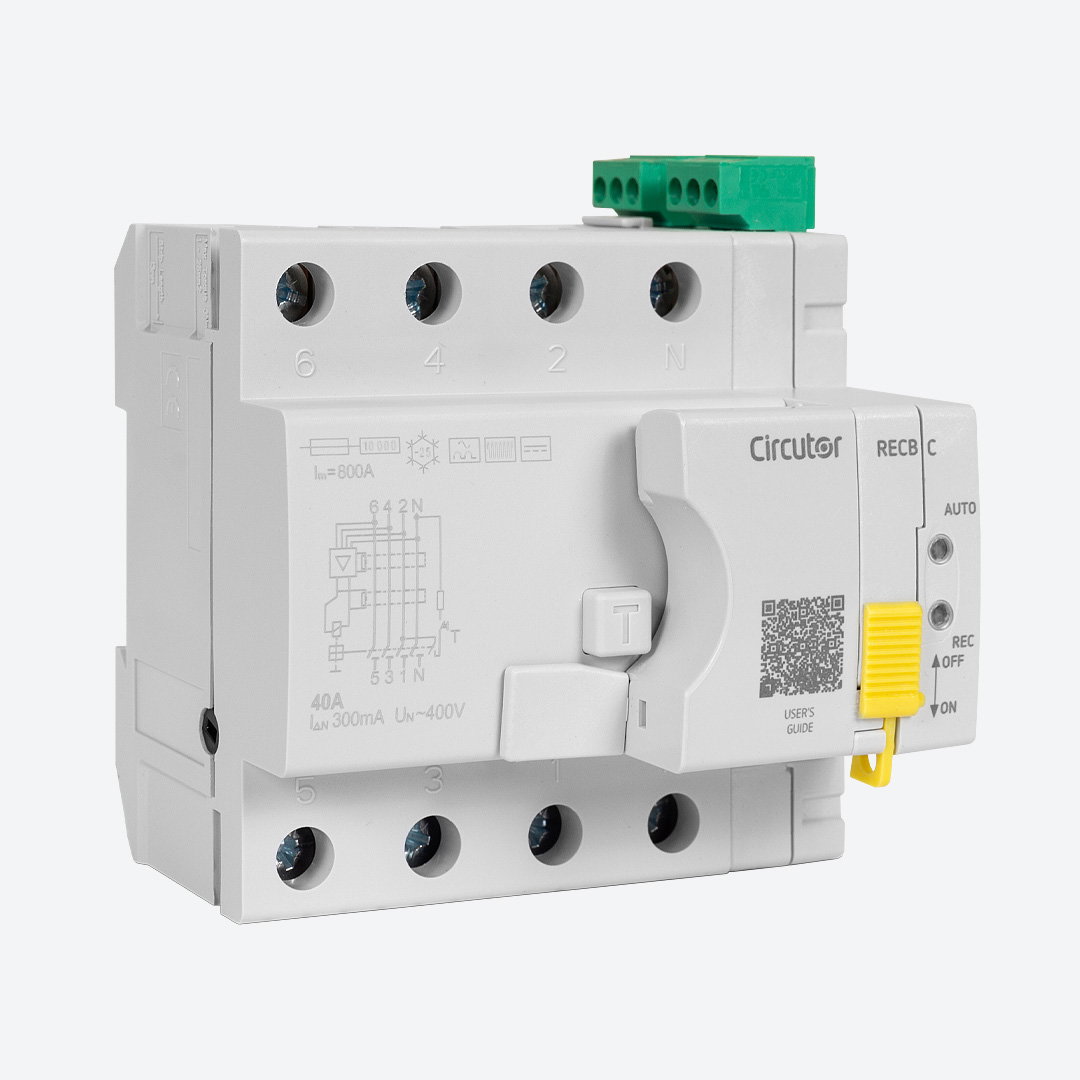 Interruptor diferencial com sistema de religação, tipo B – Imagem 2 de 5