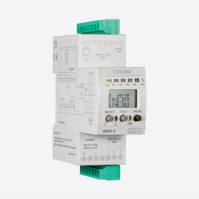 Relés diferenciais para Transformador WGC, tipo A, 2 módulos e display