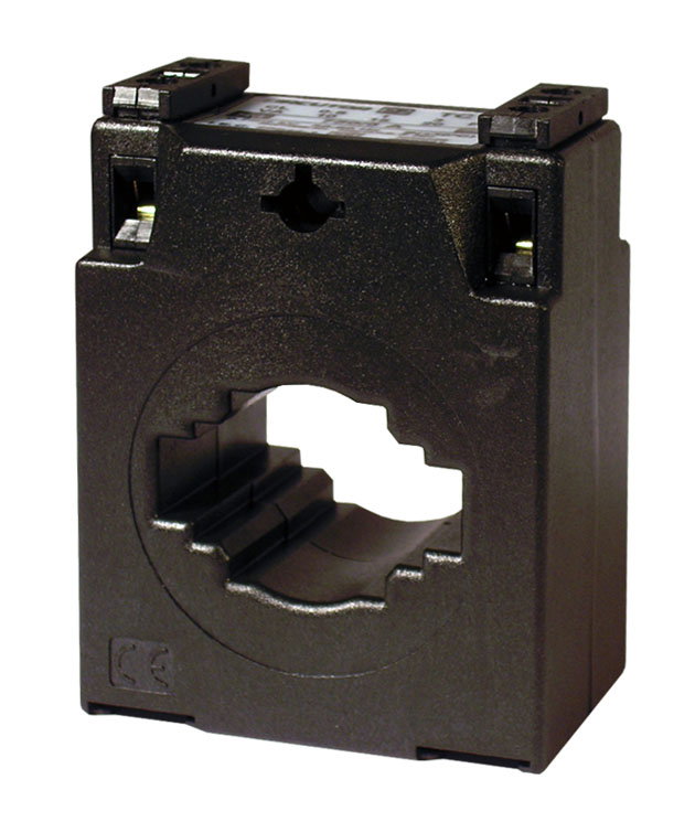 Transformador de corrente com conversor 0...20 mA, pletina 40x10 mm
