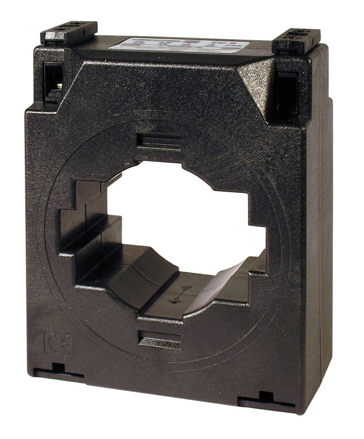 Transformador de corrente com conversor 0...20 mA, pletina 60x12 mm