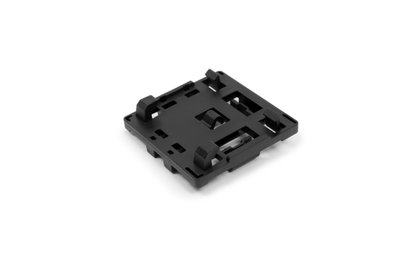 Fixação de calha DIN 50 x 50 mm