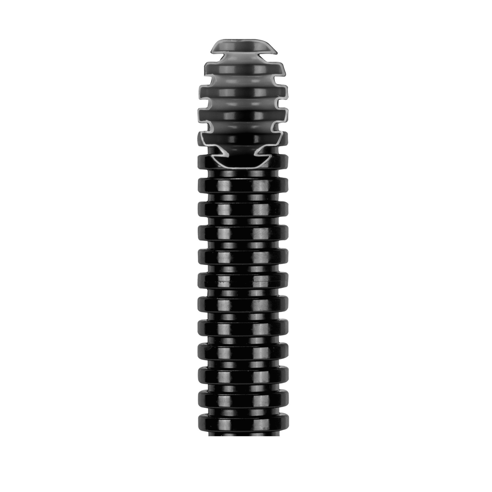 TUBO CORRUGADO MEDIO FK15 - Ø 50MM - SIN GUIA PARA CABLES - NEGRO