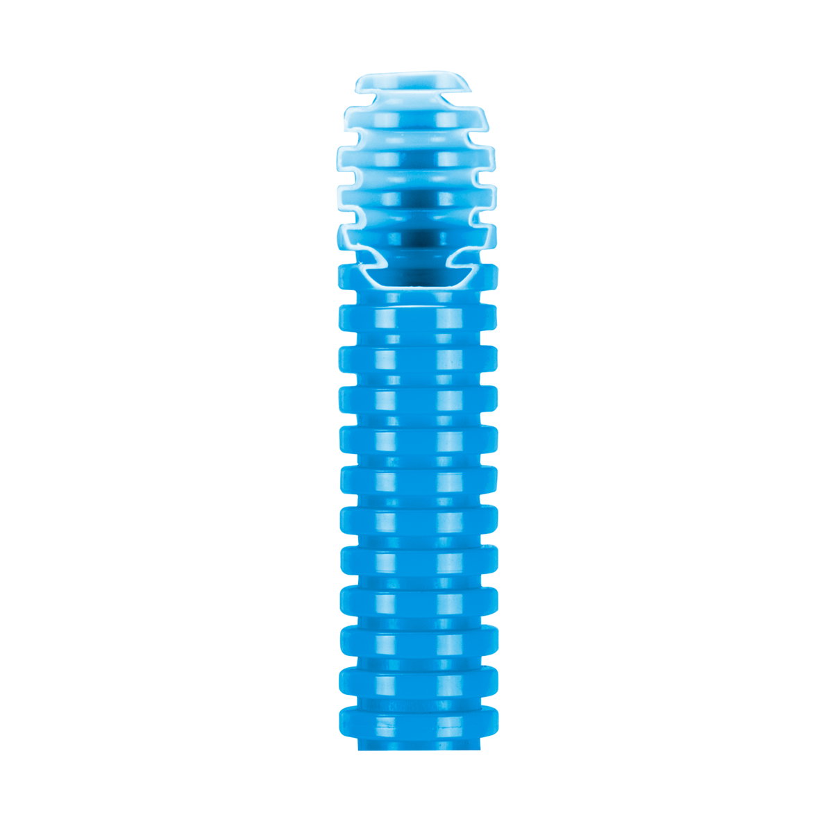 TUBO CORRUGADO MEDIO FK15 - Ø 40MM - SIN GUIA PARA CABLES - AZUL